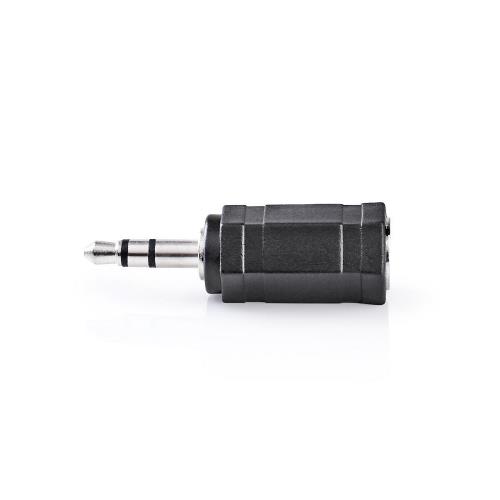 Nedis CAGB22930BK Stereo-Audioadapter | 3,5 mm Male - 2,5 mm Female | 1 St | Zwart