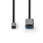 Nedis CCBG6410BK50 USB Type-CT naar HDMIT-Kabel | AOC | Type-CT Male - HDMIT-Connector | 5,0 m | Zwart