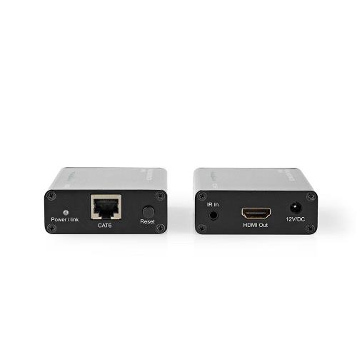 Nedis VREP3470AT HDMIT CAT5/6 Extender | 4K@60Hz | Up to 50.0 m - HDMIT Input + RJ45 Female | HDMIT Output + RJ45 Female