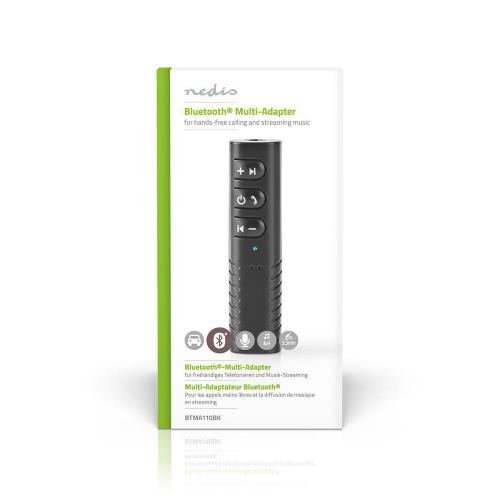 Nedis BTMA110BK Bluetooth® Multi-Adapter | Hands-Free Bellen | Tot 4 Uur Speeltijd