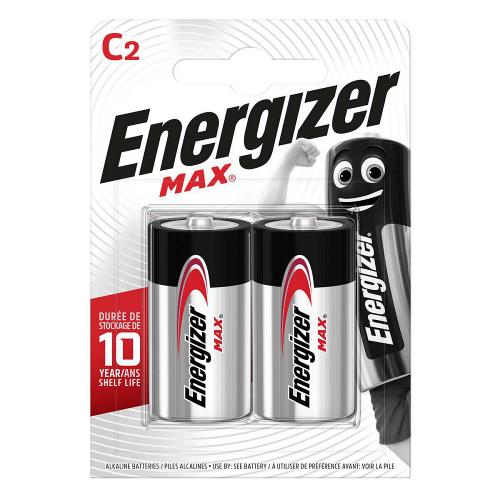 Energizer 53542680905 Alkaline Batterij C 1.5 V Max 2-Blister