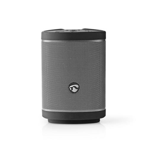 Nedis SPBT6000BK Bluetooth®-Speaker | 90 W | Party Mode tot wel 100 speakers | Voice Control | Zwart / Gun Metal Grey
