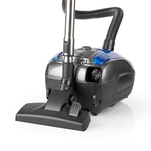 Nedis VCBG550BU Vacuum Cleaner | With Bag | 700 W | Parquet Brush | 3.5 L Dust Capacity | Blue