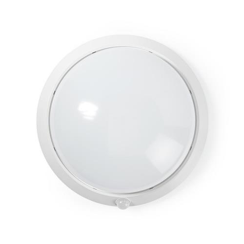 Nedis PIRPO51WT LED Plafondlicht met Sensor en Noodaccu | 16 W | Veiligheidslicht 3 Uur | Voor Buiten - IP54