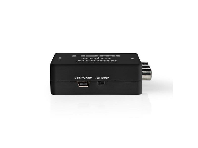 Nedis VCON3456AT Composietvideo-naar-HDMIT-Converter | 1-Wegs - 3x RCA (RWY) | HDMIT-Uitgang