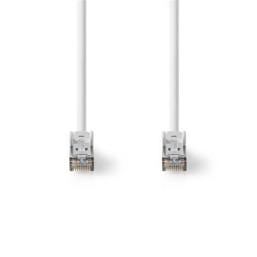 Nedis CCGP85520WT015 Cat 8.1 S/FTP-Netwerkkabel | RJ45 Male naar RJ45 Male | 0,15 m | Wit