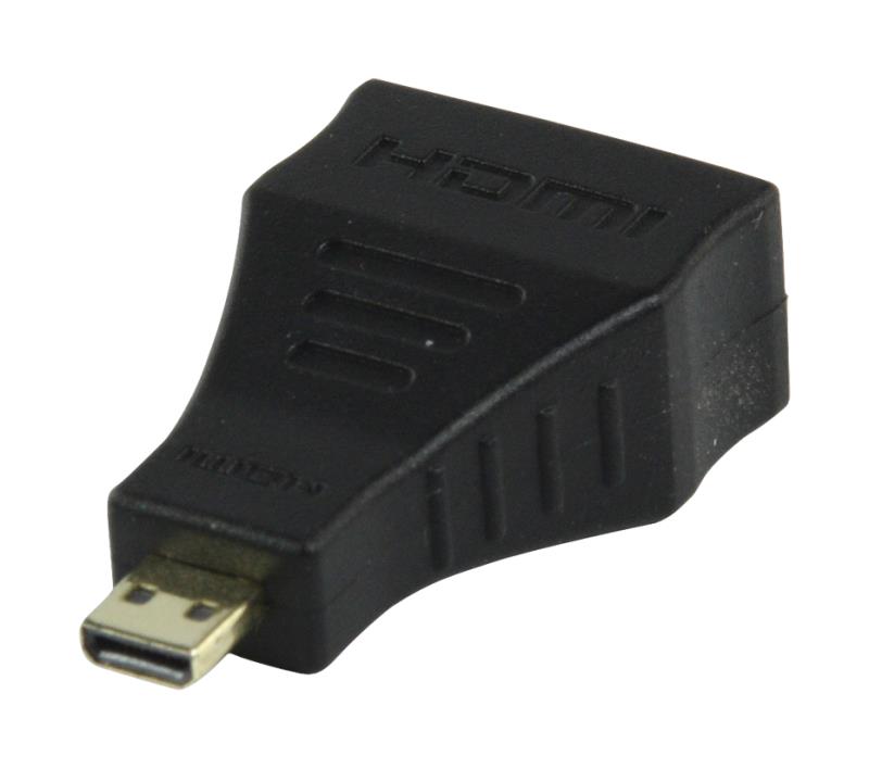 Valueline VC-017G HDMI -connector vrouwelijk - HDMI micro-connector adapter