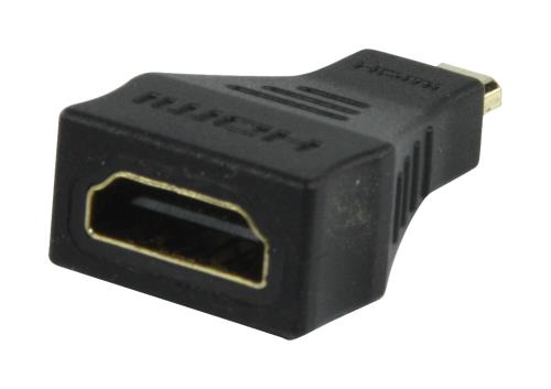 Valueline VC-017G HDMI -connector vrouwelijk - HDMI micro-connector adapter