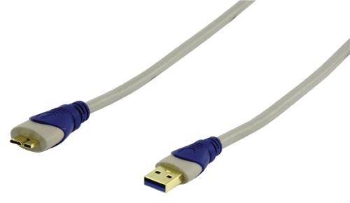 HQ HQSC-033-3.0 Standaard USB 3.0 kabel 3,00 m