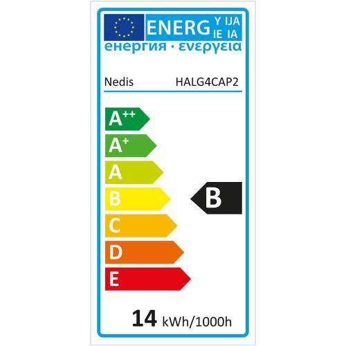 Nedis HALG4CAP2 Halogeenlamp | G4 | Capsule | 10 W | 105 lm | 2800 K