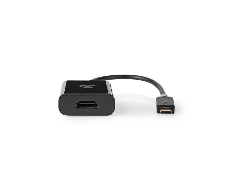 Nedis CCBW64651AT02 USB Type-C Adapter Cable | Type-C Male - HDMI Female | 0.2 m | Anthracite