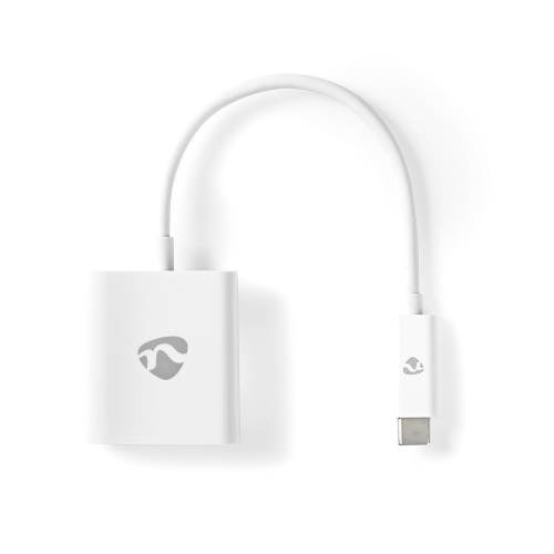 Nedis CCGP64651WT02 USB Type-C Adapter Cable | Type-C Male - HDMI Female | 0.2 m | White