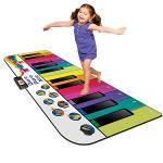 Rainbow colours Giant piano mat Rainbow colours giant piano mat (1)