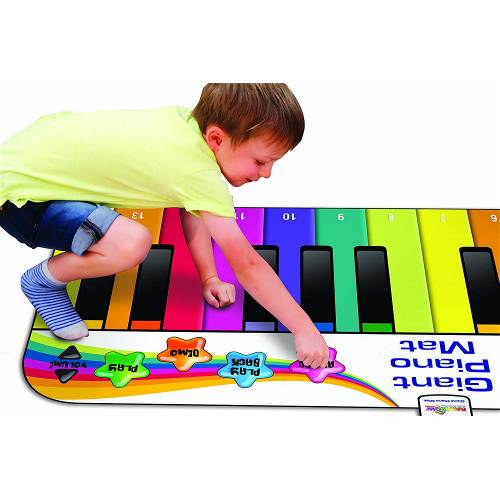 Rainbow colours Giant piano mat Rainbow colours giant piano mat (4)