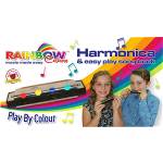 Rainbow colours Harmonica Rainbow colours harmonica (1)