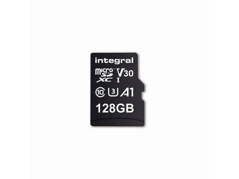 Integral INMSDX128G-100/90V30 microSDXC / SD Geheugenkaart V30 128 GB