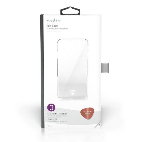 Nedis SJC50005TP Jelly Case voor OnePlus 7 | Transparent