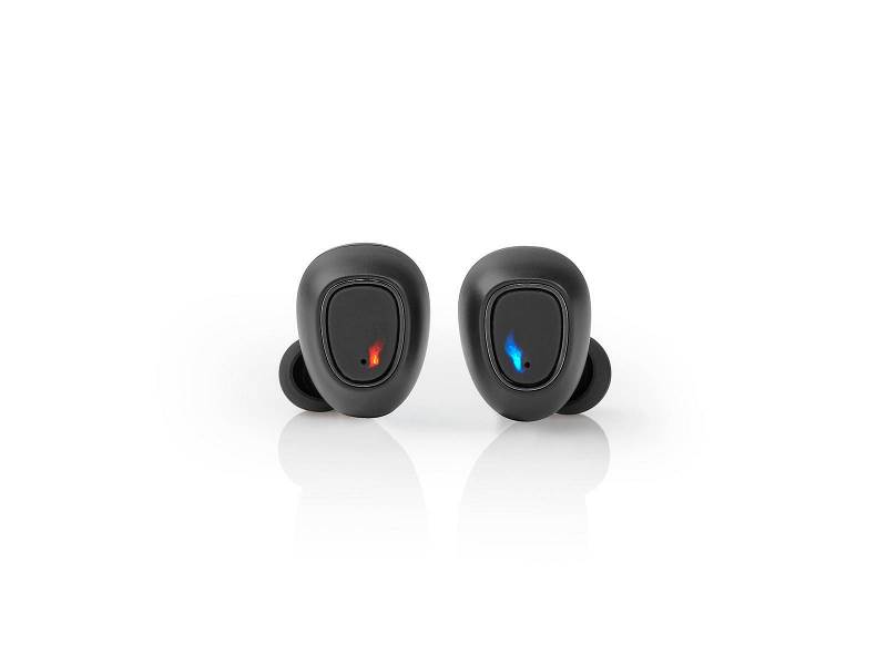 Nedis HPBT5052BK Volledig draadloze Bluetooth®-oordopjes | 5 Uur afspeeltijd | Spraakbediening | Draadloos Oplaadbare...