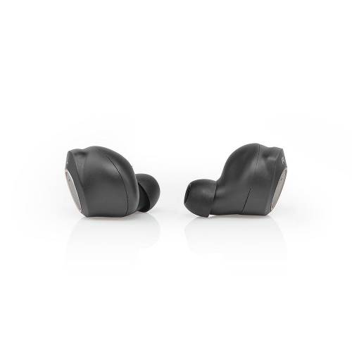 Nedis HPBT3050BK Volledig draadloze Bluetooth®-oordopjes | 3 uur afspeeltijd | Oorhaakjes | Spraakbediening | Aanraak...