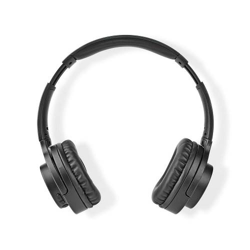 Nedis HPBT2160BK Draadloze koptelefoon | Bluetooth ® | Op het oor | Opvouwbaar | Ruisonderdrukking | Zwart