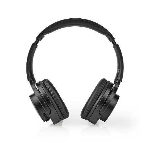 Nedis HPBT2102BK Draadloze koptelefoon | Bluetooth® | Op het oor | Opvouwbaar | Zwart