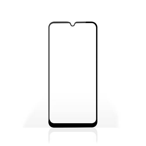 Nedis SFGP10007TP Screenprotector van Glas voor Samsung Galaxy A30 / A50 | Full Cover | 3D Curved | Transparant / Zwart