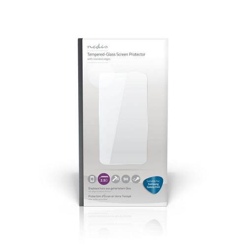 Nedis SGP10030TP Screenprotector van Glas voor Samsung Galaxy A40 | 2.5D Rounded Edge | Transparant