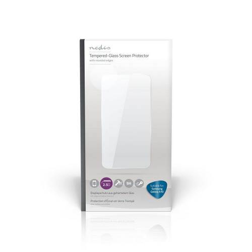 Nedis SGP10031TP Screenprotector van Glas voor Samsung Galaxy A10 | 2.5D Rounded Edge | Transparant
